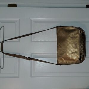 Gucci Mongram GG Imprime Crossbody Messenger Bag